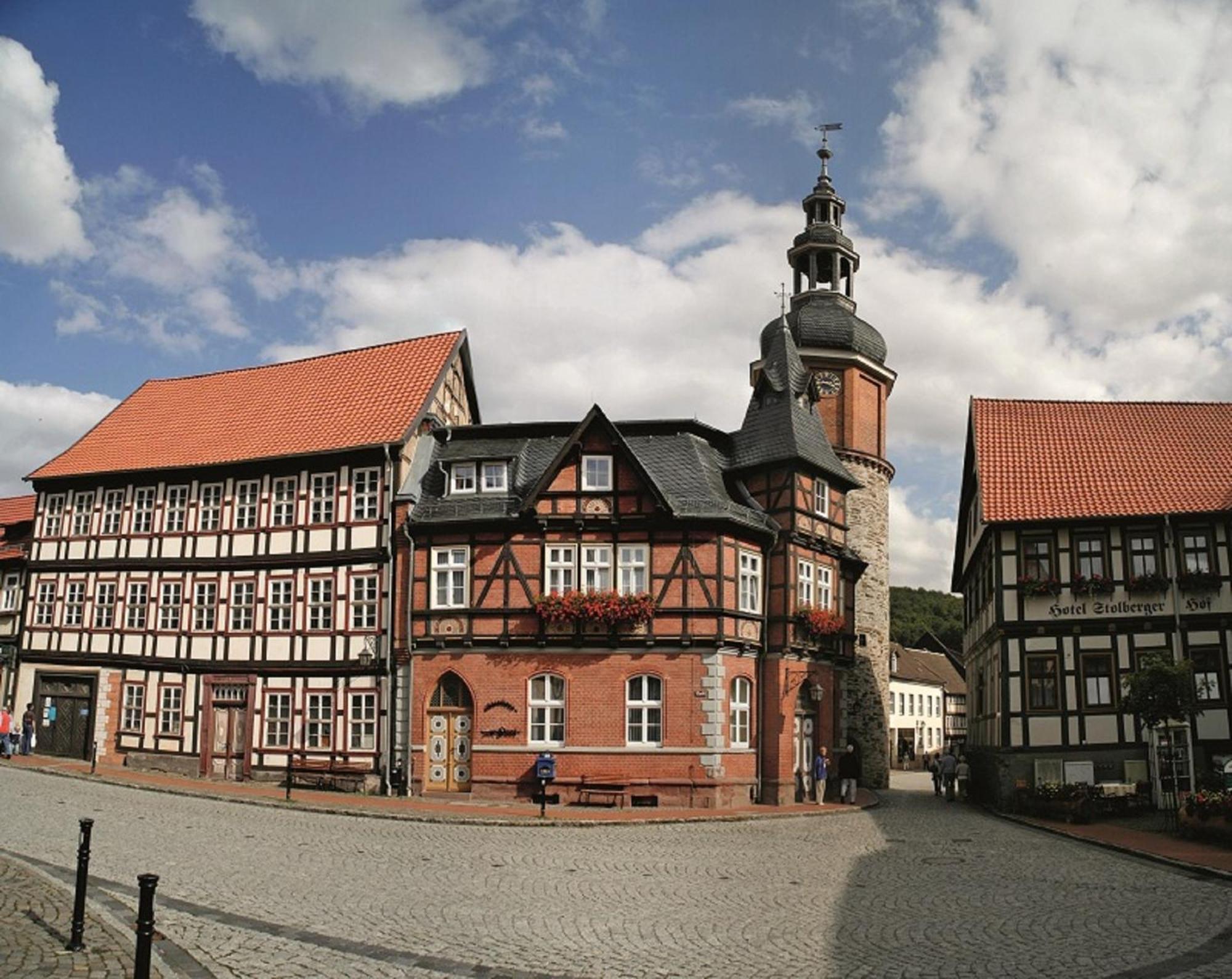 Hotel Zum Kanzler Stolberg i. Harz エクステリア 写真