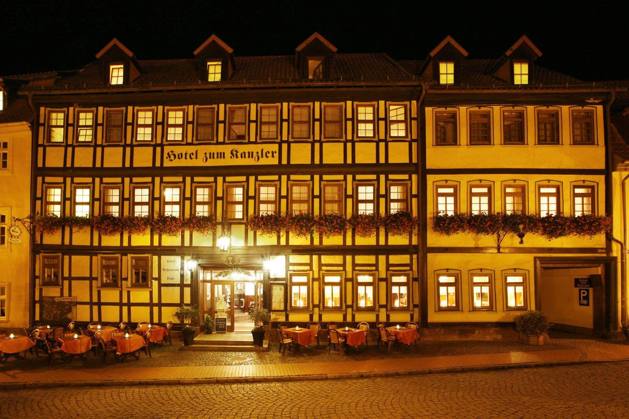Hotel Zum Kanzler Stolberg i. Harz エクステリア 写真