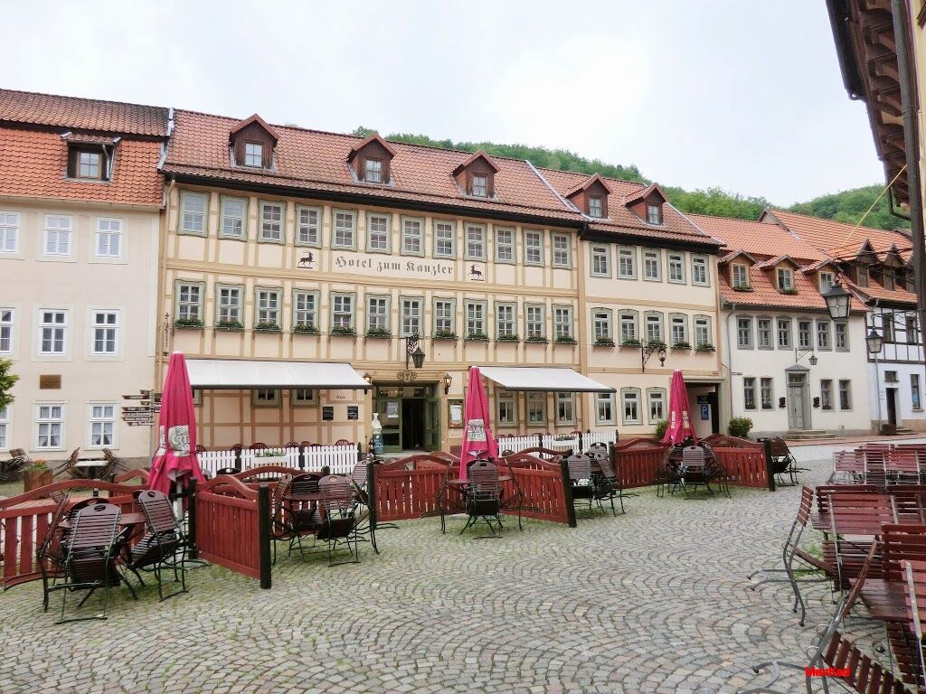 Hotel Zum Kanzler Stolberg i. Harz エクステリア 写真